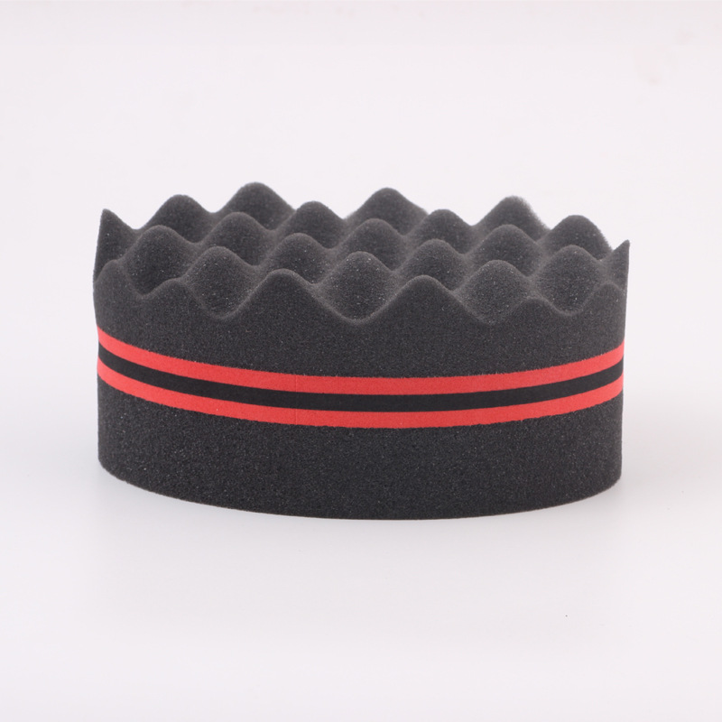 African Hot sponges, Oval Curlers, double hair styling tools with a curly sponge afro