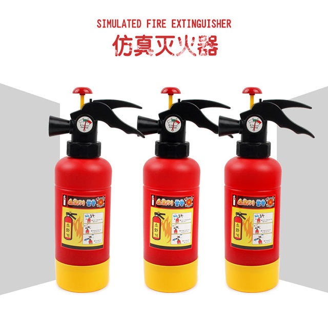 10 children fire cap fire extinguisher water gun fire fighters acting as waterproof fire suit stage performance props