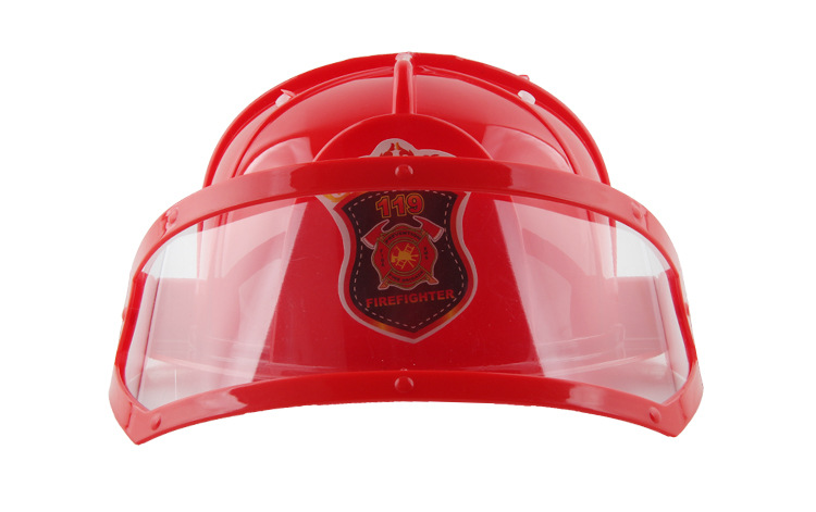 10 children fire cap fire extinguisher water gun fire fighters acting as waterproof fire suit stage performance props