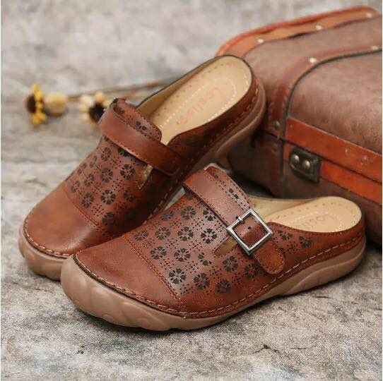 Large Size Women's Shoes Hollowed Toe Box Buckle Sandals 2021african Comfortable Women's Slippers Platform Slippers Women's Manufacturers Large Size Women's Shoes Hollowed Toe Box Buckle Sandals 2021african Comfortable Women's Slippers Platform Slippers Women's Manufacturers