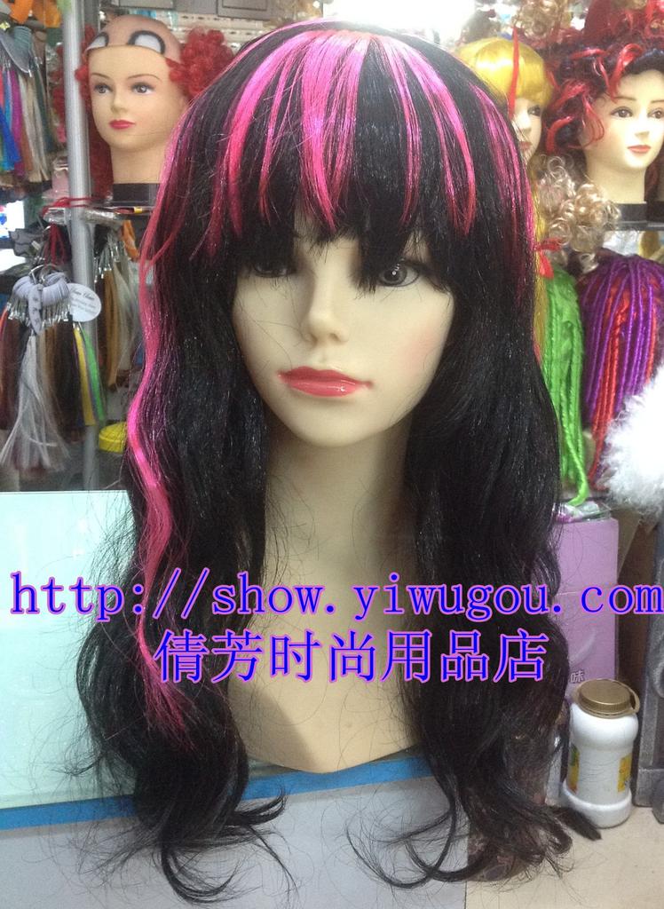 Featured Mexico wig,Bi-color bangs long hair,Party wigs,Dress up wig
