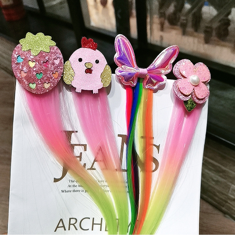 Ponytail wig custom braid hair accessories personality headwear wholesale new childrens wig braid