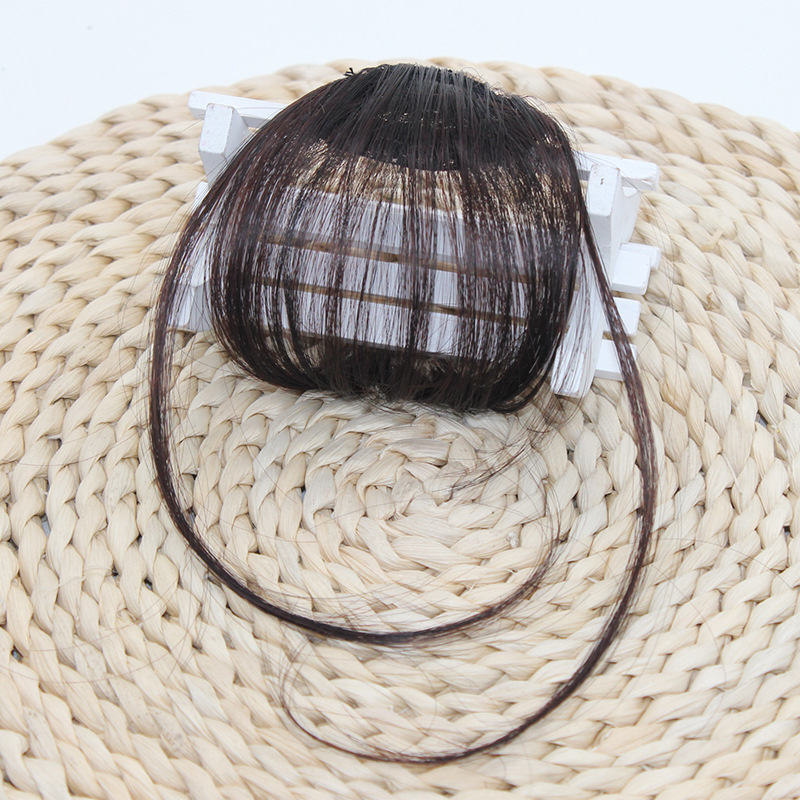 Wig Mini Bang Air Bangs Fake Bangs Women's Realistic Bangs Wig Set Thin Bangs Wig Wig Mini Bang Air Bangs Fake Bangs Women's Realistic Bangs Wig Set Thin Bangs Wig