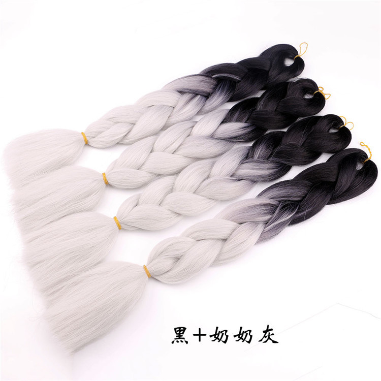 Colorful Gradient Wig Fiber Braids African Dreadlocks Big Braid Braid Hair Big Braid Braid Hair Colorful Gradient Wig Fiber Braids African Dreadlocks Big Braid Braid Hair Big Braid Braid Hair
