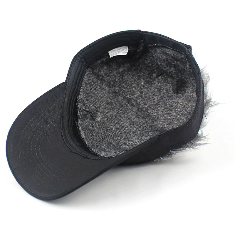 2020 Amazon Cross-Border Hot Hat Wig Sub-Douyin Online Influencer Hat Wig Hip Hop Spoof Rogue Chinese Landlord Hat