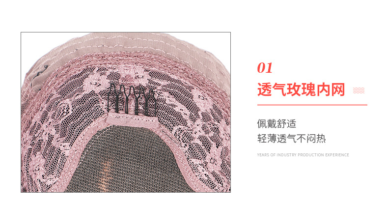 Wig Chemical Fiber Front Lace Wig Wholesale European and American Style Wig Women's T-Shaped Head Cover Matte High-Temperature Fiber Wig Sheath Wig Chemical Fiber Front Lace Wig Wholesale European and American Style Wig Women's T-Shaped Head Cover Matte High-Temperature Fiber Wig Sheath