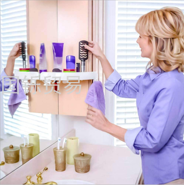 Snapup Shelf Punch-Free Bathroom Storage Rack Storage Rack Bathroom Kitchen Triangle Storage Rack Snapup Shelf Punch-Free Bathroom Storage Rack Storage Rack Bathroom Kitchen Triangle Storage Rack