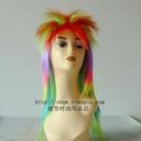 Multi-colored wigs,Party wigs,Party wigs,Fans wig
