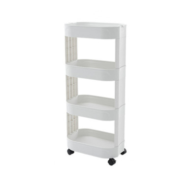 Kitchen Shelf Floor Multi-Layer Fruit and Vegetable Shelf Bathroom Trolley Bowl Storage Rack Snack Bathroom Storage Rack