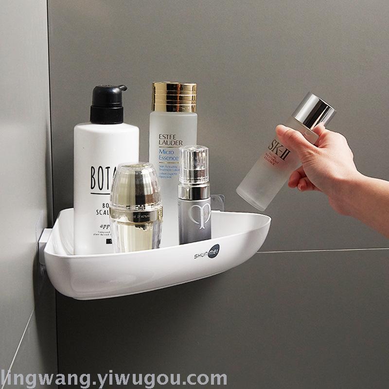 Shunmei toilet corner shelf shelf perforation toilet bathroom lavatory wash one&#039;s hands triangle shelf wall hanging