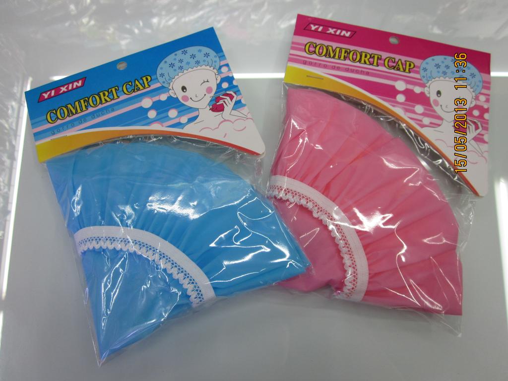 Fashionable shower cap Eva shower cap PVC shower cap.