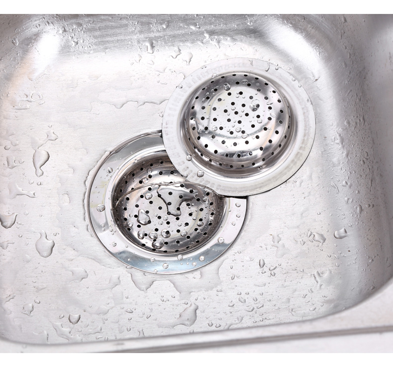 A2568 Bathroom Kitchen Sewer Strainer Filter Net Pool Stainless Steel Filter Portable Floor Drain