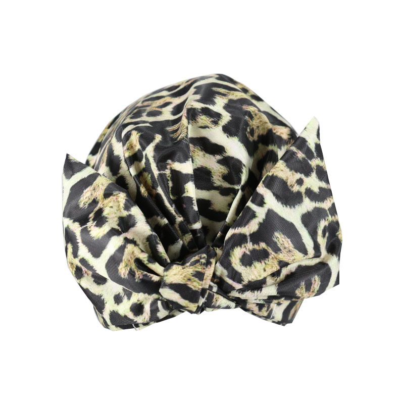 Shower Cap Waterproof Amazon Elastic Bow Black and White Stripes Shower Cap Female Yiwu Manufacturers Can Make a Variety of Patterns Shower Cap Waterproof Amazon Elastic Bow Black and White Stripes Shower Cap Female Yiwu Manufacturers Can Make a Variety of Patterns
