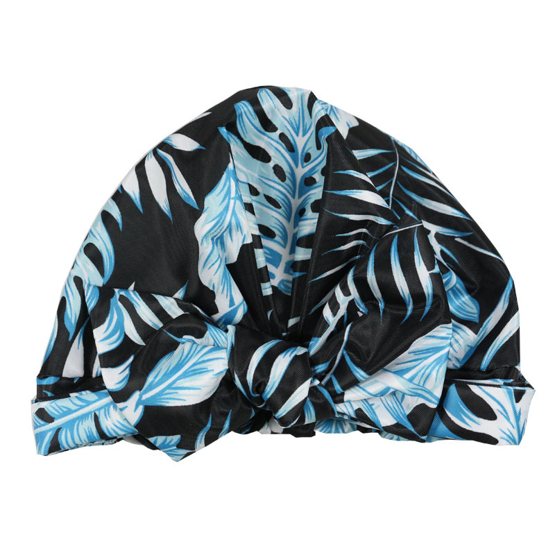 Shower Cap Waterproof Amazon Elastic Bow Black and White Stripes Shower Cap Female Yiwu Manufacturers Can Make a Variety of Patterns Shower Cap Waterproof Amazon Elastic Bow Black and White Stripes Shower Cap Female Yiwu Manufacturers Can Make a Variety of Patterns
