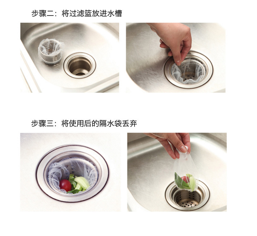 T8065 Sink Filter Net 100 PCs Sink Filter Drain Filter VAT Kitchen Strainer Floor Drain Net Filter