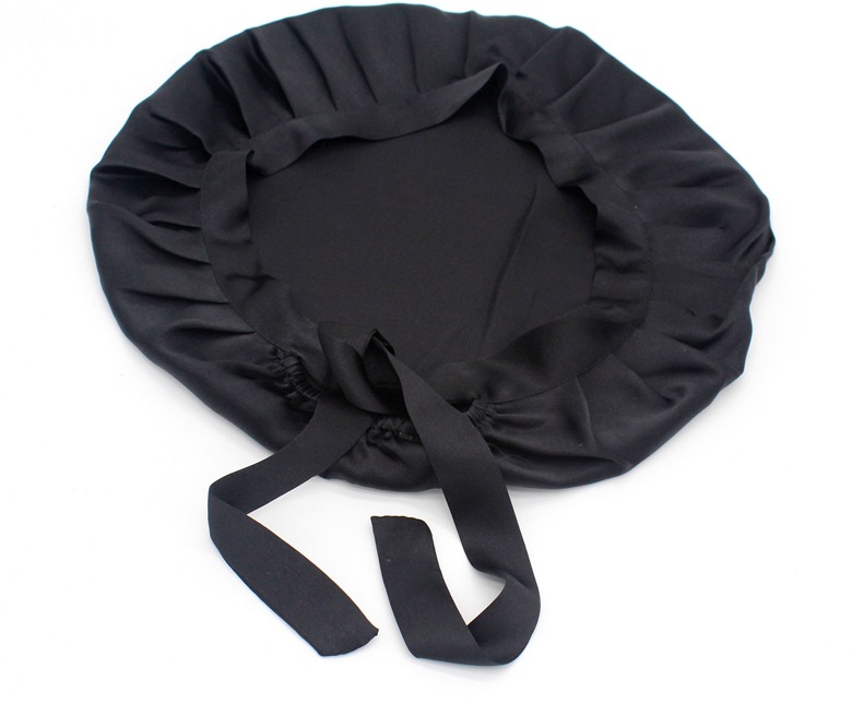 Mulberry Silk Maternity Confinement Household Shower Cap Lace-up Adjustable Women's Adult Home Long Hair Silk Nightcap Mulberry Silk Maternity Confinement Household Shower Cap Lace-up Adjustable Women's Adult Home Long Hair Silk Nightcap