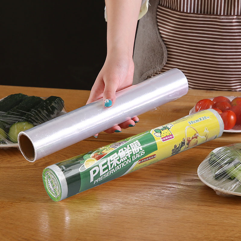 PE Food Plastic Wrap 100e Food Special Plastic Wrap 30cm * 20 Plastic Wrap