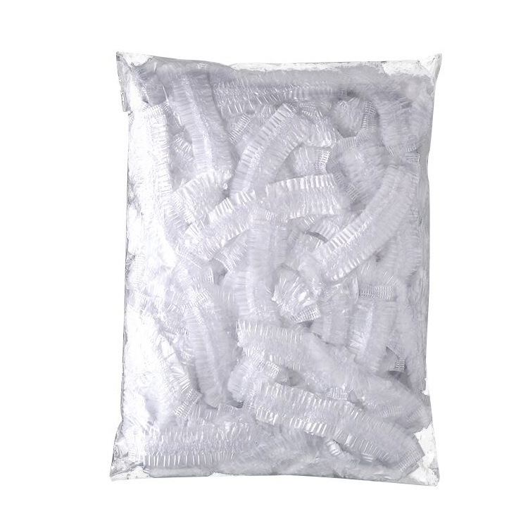 Disposable Shower Cap Head Cover Elastic Mouth Fresh Cover Hotel Hotel Hair Dye Hair Treatment Oil Bath Shower Cap Plastic Wrap Cover