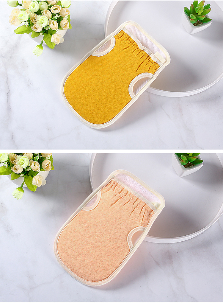 Bath Towel Set Adult Bath Gadget Double Strap Back Rub Loofah Thickened Open Finger Bath Towel Generation Hair Bath Towel Set Adult Bath Gadget Double Strap Back Rub Loofah Thickened Open Finger Bath Towel Generation Hair