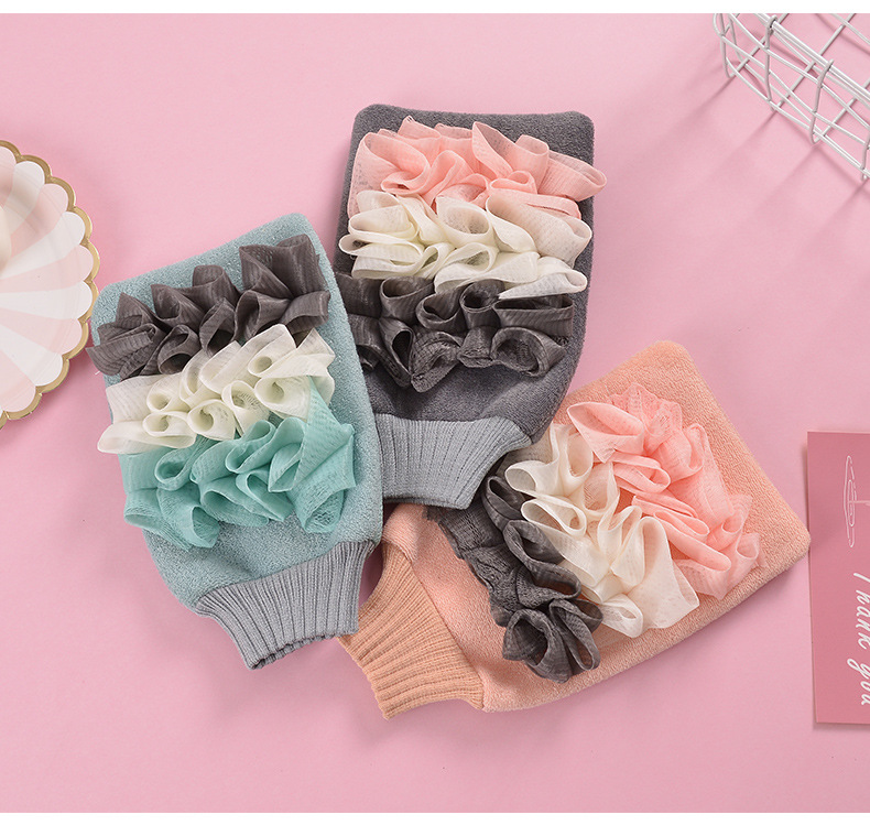 Household Double-Sided Bath Gloves Bath Products Bath Towel Bath Towel Adult Mesh Sponge Strong Dusting Rubbing Mud Household Double-Sided Bath Gloves Bath Products Bath Towel Bath Towel Adult Mesh Sponge Strong Dusting Rubbing Mud