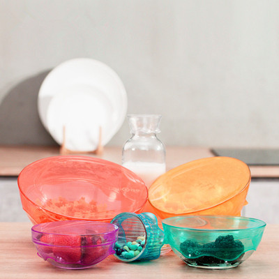Silicone Flower Fresh Cover Plastic Wrap Bowl Cover Sealed Versatile Universal Plastic Wrap Cover Food Stretch Film Silicone Flower Fresh Cover Plastic Wrap Bowl Cover Sealed Versatile Universal Plastic Wrap Cover Food Stretch Film