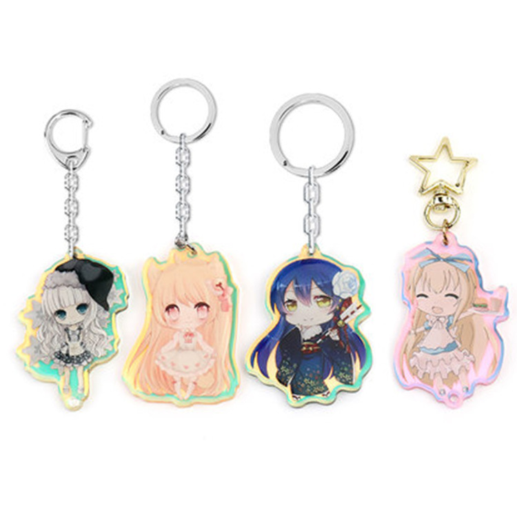 Acrylic Key Chain Customization Cartoon Standee Star Yao Yule DIY Anime Pendant Key Card Gift in Stock