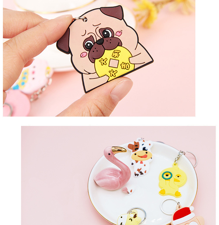 Factory Direct Supply Paper Card PVC Flexible Glue Keychain Cartoon Car Key Pendant Push Gift Wholesale plus Logo Factory Direct Supply Paper Card PVC Flexible Glue Keychain Cartoon Car Key Pendant Push Gift Wholesale plus Logo