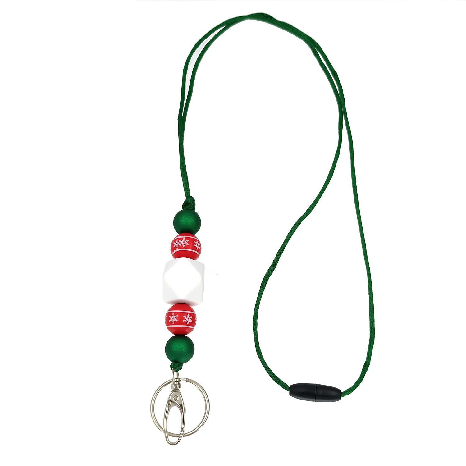 Amazon Hot Christmas Lanyard Badge Clip Key Can Buckle Work Card Long Necklace Cellphone Chain Amazon Hot Christmas Lanyard Badge Clip Key Can Buckle Work Card Long Necklace Cellphone Chain