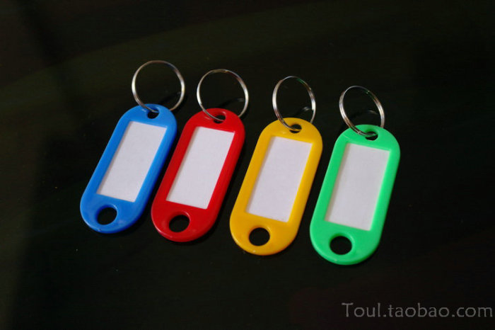 Plastic key buckle card key card classification card hotel luggage tag tag tag number card listing Plastic key buckle card key card classification card hotel luggage tag tag tag number card listing