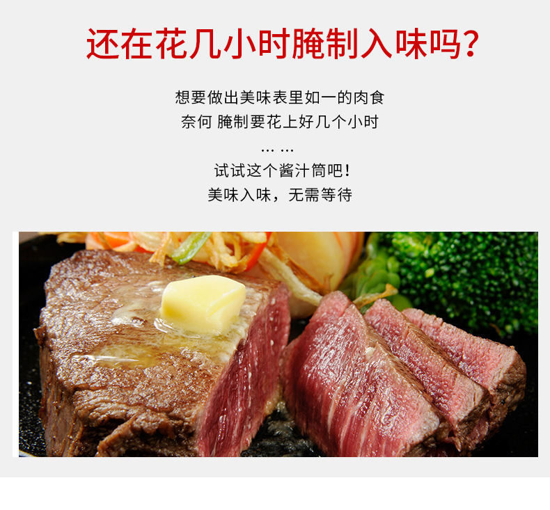 Plastic Seasoning Syringe Stainless Steel Turkey Needle 30ml 2 Needle Suction Card Seasoning Barbecue Tool BBQ 86G