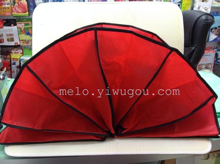 6 mesh storage bag, hang finishing non-woven cloth bag 6 mesh storage bag, hang finishing non-woven cloth bag