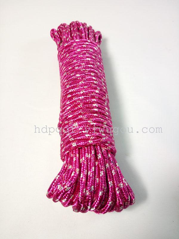 Hanging rope and color of the rope to hang the rope to hang the clothes rope tied rope 20M