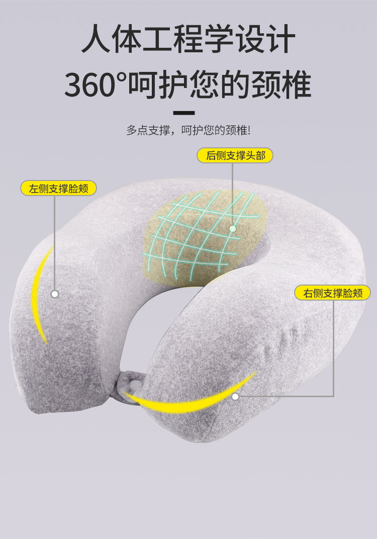 Yl164 One Piece Dropshipping Customizable Logo Adult Travel Neck Pillow Office Artifact Afternoon Nap Pillow U-Shape Pillow Yl164 One Piece Dropshipping Customizable Logo Adult Travel Neck Pillow Office Artifact Afternoon Nap Pillow U-Shape Pillow