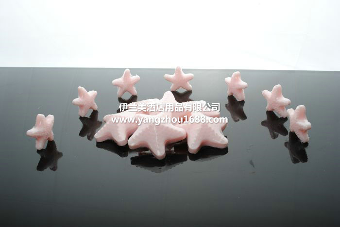 Disposable Supplies round Fan Square VIP Hotel Guest Room Soap Exported to Africa Kenya