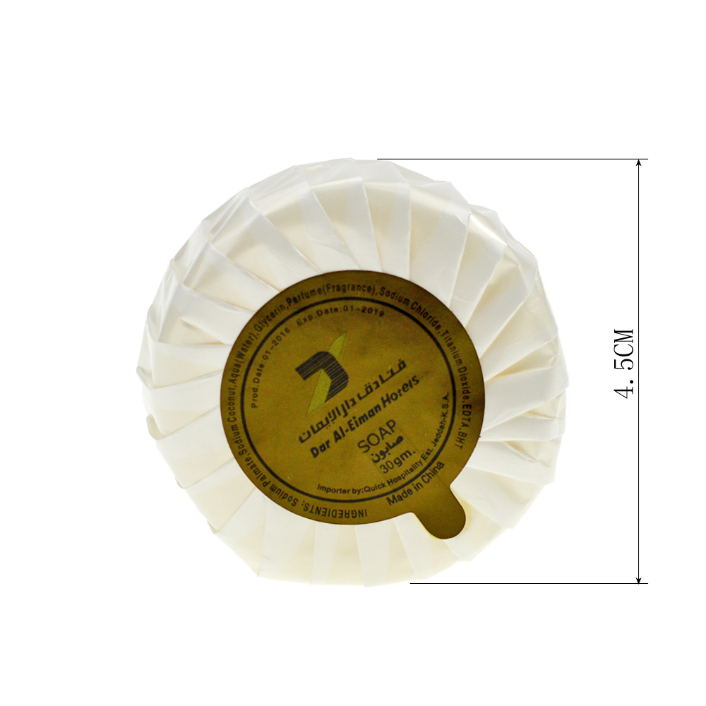 Pleated packages of disposable toilet soap for hotel soaps can also be designed to accept custom samples Pleated packages of disposable toilet soap for hotel soaps can also be designed to accept custom samples