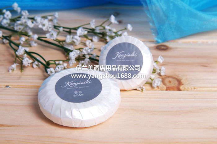 Hotel Hostel Club Disposable Supplies High-Grade Little Soap Soap Bathing Place Transparent Handmade Soap Bath Wash Set