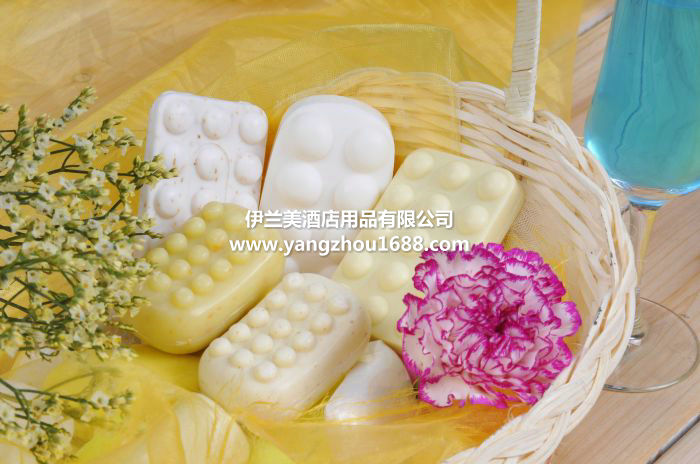 Hotel Guest Room Disposable Supplies Bar Soap Bathing Place Transparent Wash Soap Factory Direct Sales