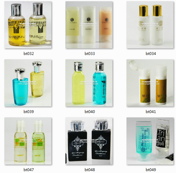 Disposable liquid soap shampoo, hotel rooms, hotel rooms and lotion Disposable liquid soap shampoo, hotel rooms, hotel rooms and lotion