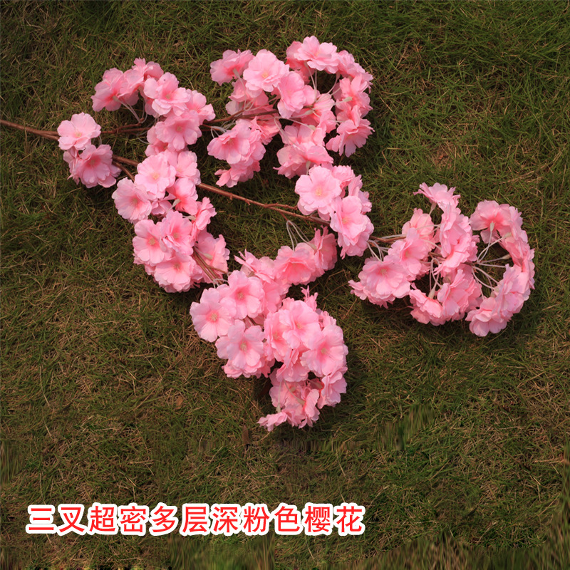 Artificial Cheery Branch Wholesale Wedding Cherry Blossom Wedding Simulation Cherry Blossom Studio Decoration Cherry Tree Arch Simulation Flower Artificial Cheery Branch Wholesale Wedding Cherry Blossom Wedding Simulation Cherry Blossom Studio Decoration Cherry Tree Arch Simulation Flower