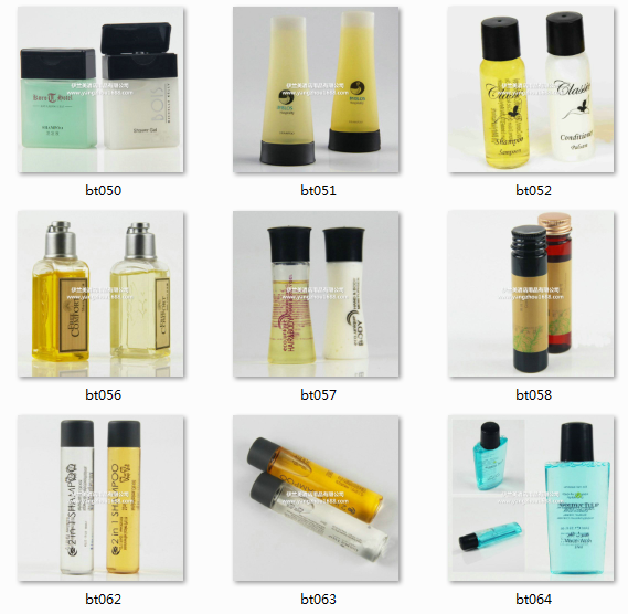 The hotel guest room liquid soap, lotion, shampoo, disposable hotel hotel rooms The hotel guest room liquid soap, lotion, shampoo, disposable hotel hotel rooms