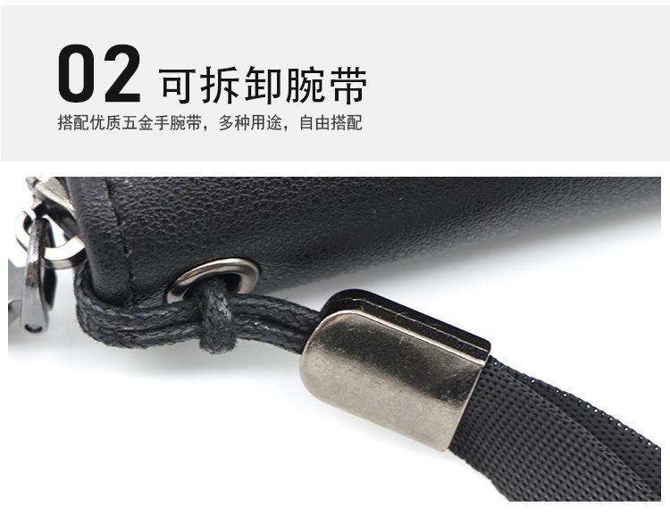 Fashion Big Money Wallet Long Men's Clutch Card Holder European and American Style Mobile Phone Zipper Wallet Fashion Big Money Wallet Long Men's Clutch Card Holder European and American Style Mobile Phone Zipper Wallet