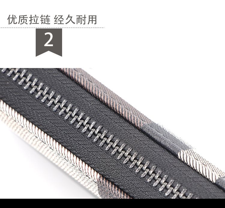 Fashion Big Money Wallet Long Men's Clutch Card Holder European and American Style Mobile Phone Zipper Wallet Fashion Big Money Wallet Long Men's Clutch Card Holder European and American Style Mobile Phone Zipper Wallet