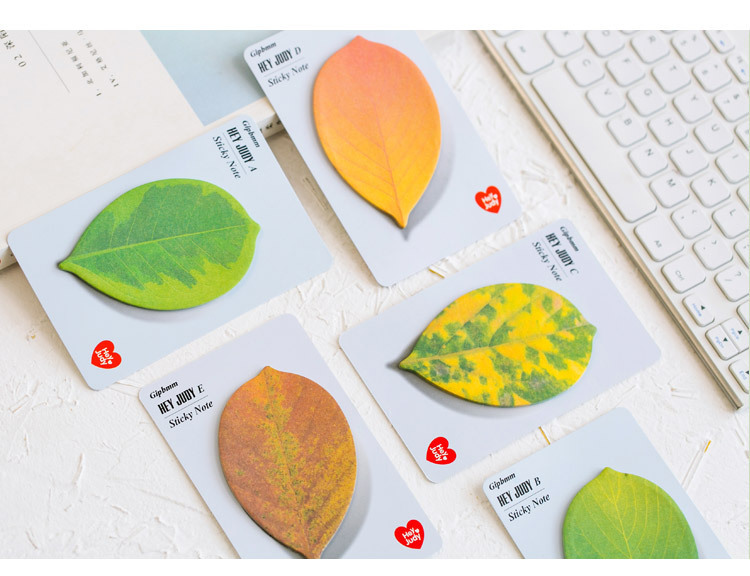 Dream Dance Hey Judy Leaf-Shaped Sticky Note Nth Sticker Message Memo Journal Note Paper 5 Choices Dream Dance Hey Judy Leaf-Shaped Sticky Note Nth Sticker Message Memo Journal Note Paper 5 Choices