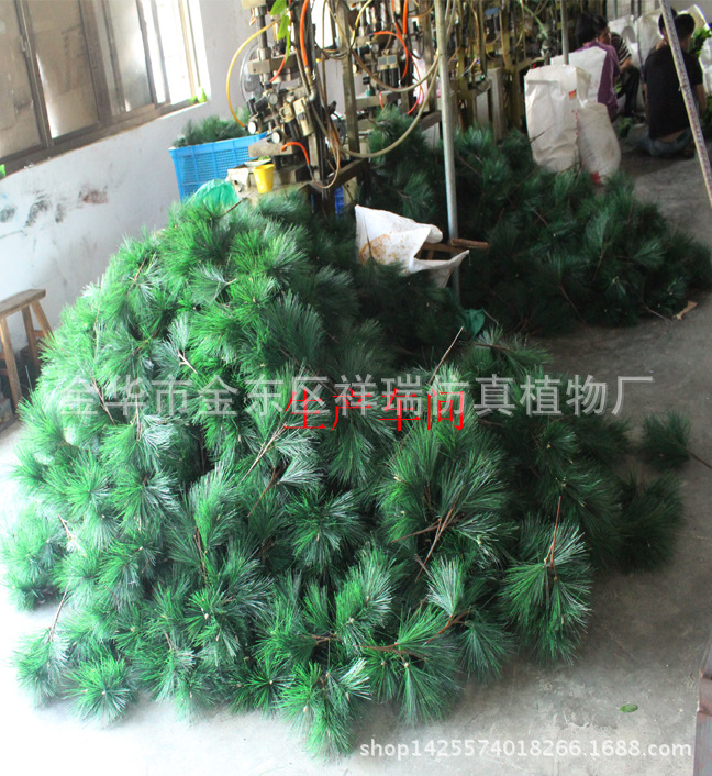 Artificial Plant Pine Needle Leaf Sun Protection Fire Prevention Fruit Tree Single Head Pine Needle Head Evergreen Welcome Pine Leaf Shaped Wholesale Artificial Plant Pine Needle Leaf Sun Protection Fire Prevention Fruit Tree Single Head Pine Needle Head Evergreen Welcome Pine Leaf Shaped Wholesale