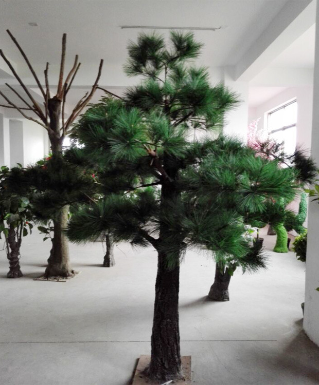 Artificial Plant Pine Needle Leaf Sun Protection Fire Prevention Fruit Tree Single Head Pine Needle Head Evergreen Welcome Pine Leaf Shaped Wholesale Artificial Plant Pine Needle Leaf Sun Protection Fire Prevention Fruit Tree Single Head Pine Needle Head Evergreen Welcome Pine Leaf Shaped Wholesale