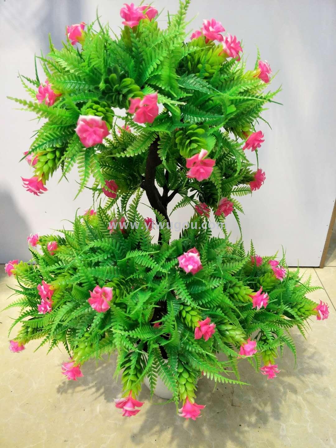 Artificial Plants Bonsai Plastic Green Plant Fake Tree Decoration Home Furnishings Bonsai Artificial Plants Bonsai Plastic Green Plant Fake Tree Decoration Home Furnishings Bonsai