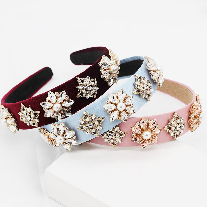 New style fashionable headband is contracted set to drill many color money to take available headband ball individual character temperament hair is acted the role of