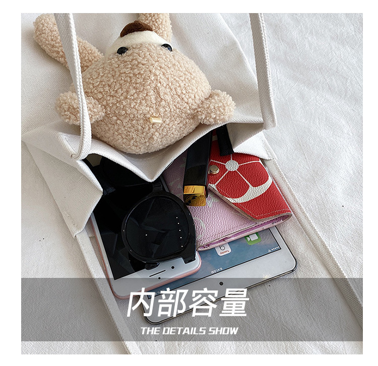 2020 Best-Selling New Shoulder Bag Little Bear Canvas Net Red Pocket for Lucky Money Cartoon Backpack Ins Women's Bag Bags Women's Bag 2020 Best-Selling New Shoulder Bag Little Bear Canvas Net Red Pocket for Lucky Money Cartoon Backpack Ins Women's Bag Bags Women's Bag
