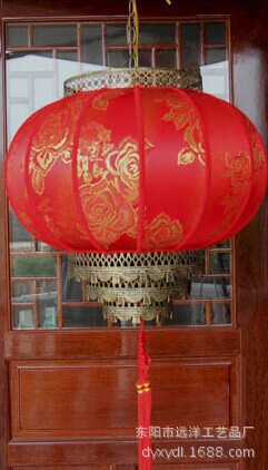 30cm Chinese parchment revolving Spring Festival waterproof lantern direct sale