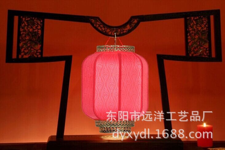 30cm Chinese parchment revolving Spring Festival waterproof lantern direct sale